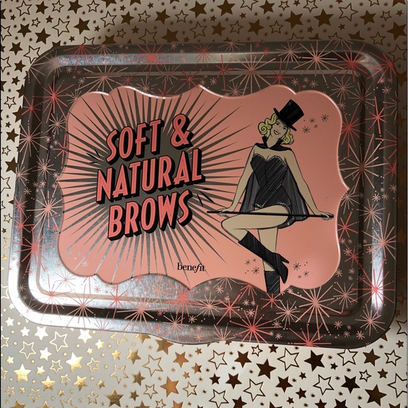 Benefit Other - Benefit Cosmetics Brows Tin Box, Stencils & Holder